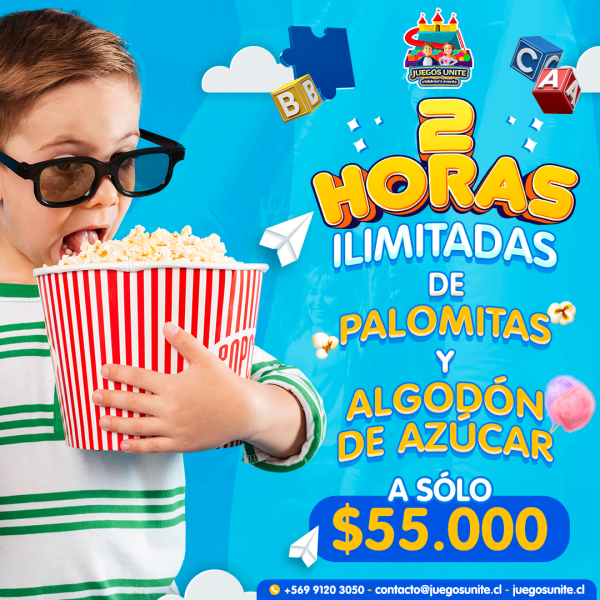 Palomitas y algodón de azúcar